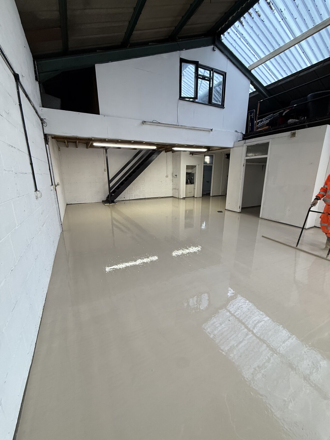 Barn Conversion Floor Transformation, Leamington Spa